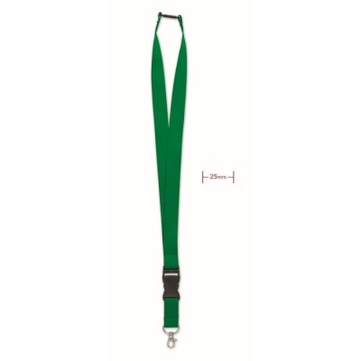 Lanyard 25mm con mosquetón personalizable